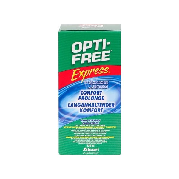 Opti-Free Express 120ml - Produit pour lentilles