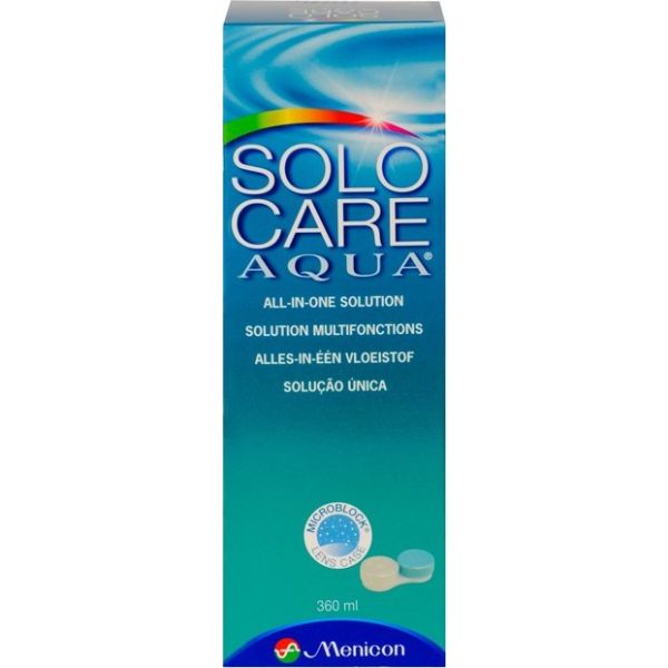 Solocare Aqua 360ml  - Produit pour lentilles