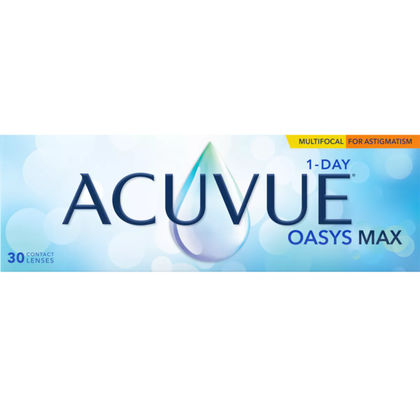 Acuvue Oasys MAX 1-Day multifocal for astigmatism 30 - Lentilles de contact